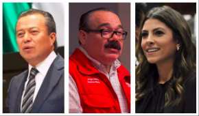 César Camacho, Jorge Carlos Ramírez Marín y Sylvana Beltrones dentro de la lista del PRI por otro puesto