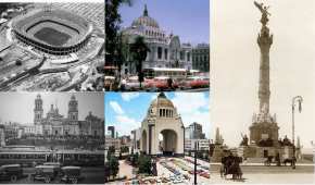 Un viaje en el tiempo a través de fotos de la capital mexicana
