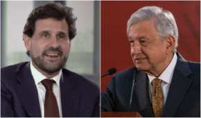 Antonio Sola y Andrés Manuel López Obrador