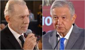 Ricardo Belmont y el presidente Andrés Manuel López Obrador