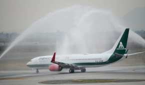 Mexicana de Aviación regresó a los cielos y causó emoción en los ciudadanos