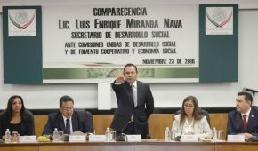 Luis Enrique Miranda compareció como parte de la glosa del IV Informe de Gobierno