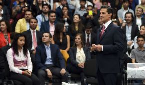 El 1 de septiembre, por su cuarto año de gestión, Peña Nieto realizó un town hall con jóvenes mexicanos