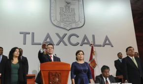 Marco Antonio Mena Rodríguez rindió protesta como gobernador constitucional de Tlaxcala