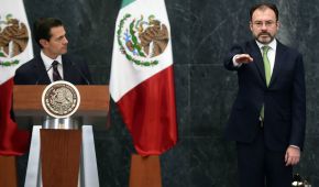 Videgaray se ausentó del gabinete de Peña Nieto por menos de cuatro meses