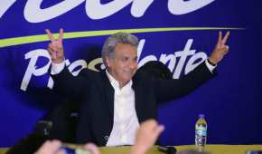 El candidato oficialista de Rafael Correa tiene la ventaja