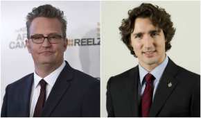 Matthew Perry y Justin Trudeau coincidieron cuando cursaron la primaria en Canadá