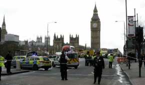 Tras el ataque, la zona aledaña al parlamento británico fue cerrada