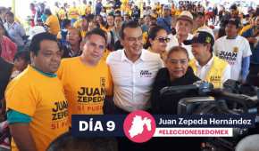 El candidato perredista se reunió con familiares de los caudillos Emiliano Zapata y Francisco Villa