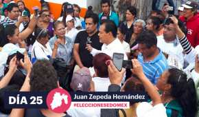 Juan Zepeda prometió reducir la pobreza de 8 millones de mexiquenses