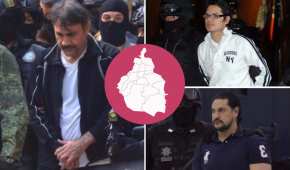 Tanto 'El Licenciado', como 'El Ingeniero' y 'El JJ', fueron detenidos en la Miguel Hidalgo