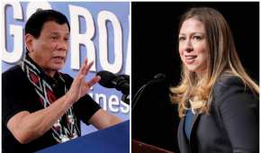 El presidente de Filipinas se molestó con Chelasea porque ella no entendió su broma sobre violaciones