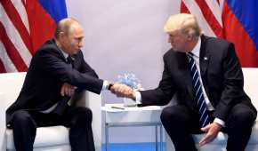 Vladimir Putin y Donald Trump durante si encuentro en el G20