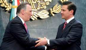 José Antonio Meade dejó la Secretaría de Hacienda y Crédito Público, informó el presidente Peña Nieto