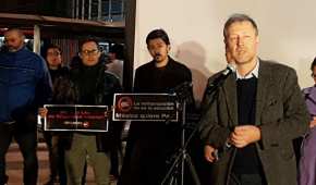 Organizaciones civiles y los actores Gael García y Diego Luna pidieron dialogar sobre la Ley de Seguridad