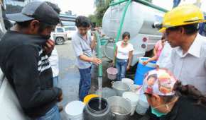 Reparaciones en el sistema Cutzamala afectaron el suministro de agua en 13 delegaciones