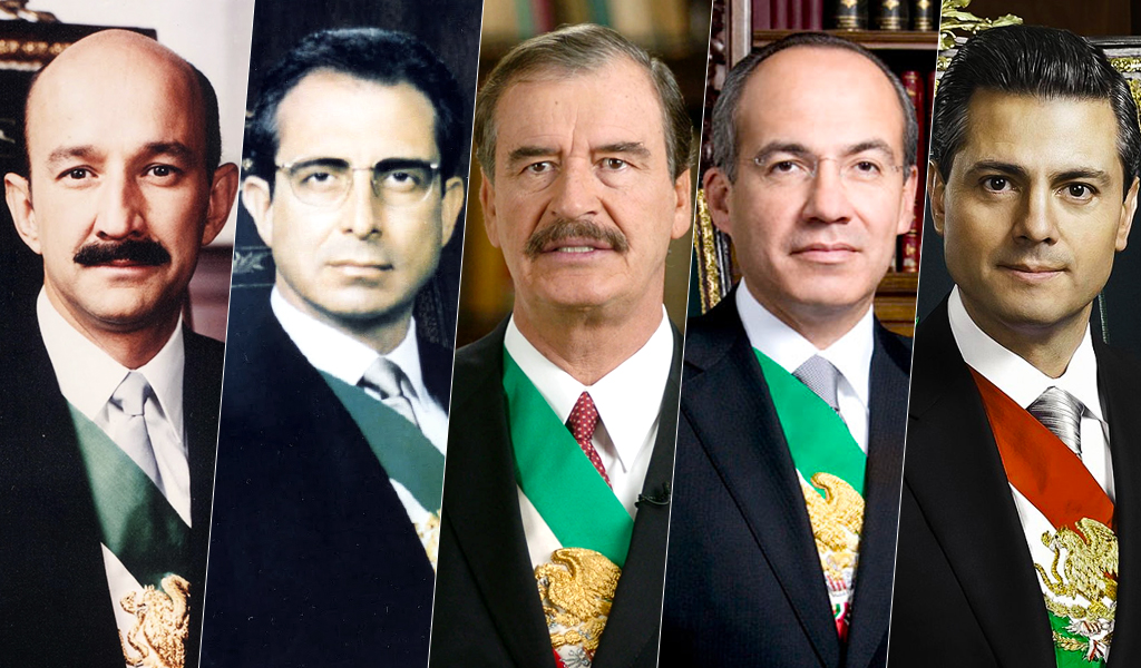 logros de los ultimos 6 presidentes de mexico y sus