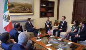 El presidente mexicano se reunió con Jared Kushner, yerno y enviado de Donald Trump