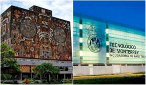 La UNAM y el Tec de Monterrey ocupan los primeros lugares en el ranking de mejores universidades de América Latina