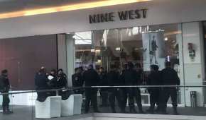 Una balacera se registró al interior del centro comercial Reforma 222 supuestamente tras un intento de robo