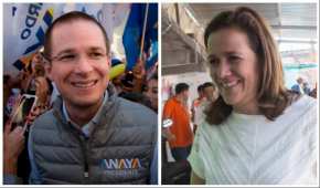 Ricardo Anaya y Margarita Zavala candidatos presidenciables con raíces panistas