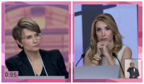 Las periodistas y moderadoras del primer debate presidencial del INE