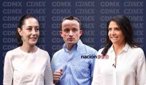 Sheinbaum, Arriola y Barrales encabezan las preferencias en la CDMX