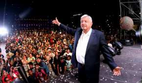 López Obrador mandó un mensaje desde el centro del país