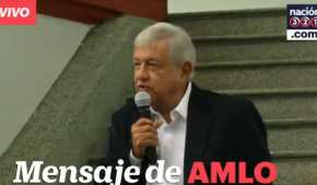 López Obrador regresó de sus 4 días de descanso y ofreció un mensaje a medios