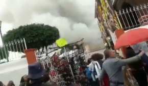 Un video muestra las escenas que ocurrieron en Los Reyes, Coyoacán