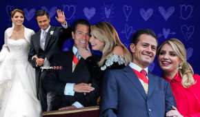 Angélica Rivera y Enrique Peña Nieto mantienen una relación desde 2008