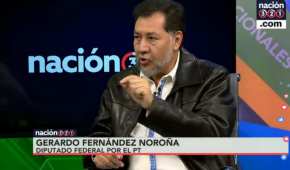 Gerardo Fernández Noroña dijo estar a favor de la legalización de todas las drogas