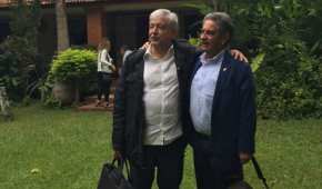 Andrés Manuel López Obrador y Miguel Ángel Revilla Roiz