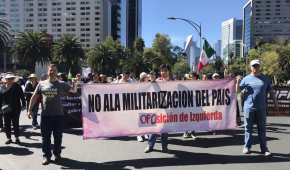 El exdiputado Fernando Belaunzarán fue uno de los asistentes a la denominada #MarchFifí
