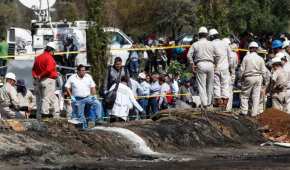 Una toma clandestina explotó el 18 de enero mientras pobladores de Tlahuelilpan extraían combustible
