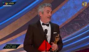 Alfonso Cuarón recibió este premio de la Academia