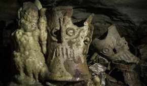 Los restos datan de hace mil años y al parecer eran utilizados para ceremonias rituales