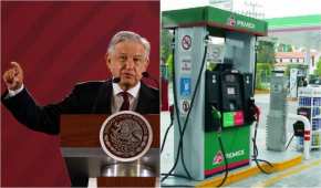 El presidente López Obrador puso como ejemplo de buen servicio a una gasolinera de México