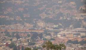 La Zona Metropolitana del Valle de México presenta altos índices de contaminación en el aire
