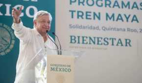 El presidente estuvo este domingo en Quintana Roo