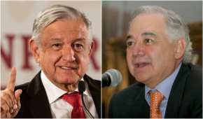 Andrés Manuel López Obrador y Raúl Salinas de Gortari, hermano del expresidente Carlos Salinas