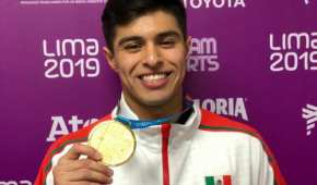 Isaac logró traer una medalla de oro para México