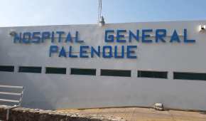 El Hospital General de Palenque fue el escenario de este lamentable hecho