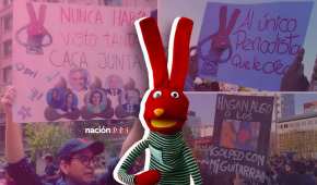 Los personajes de '31 minutos' han sido un emblema en las marchas de jóvenes chilenos