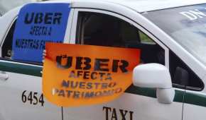 Taxistas de todo el país se han manifestado en contra de este tipo de servicios