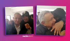 AMLO y Cepillín se encontraron en el aeropuerto de la Ciudad de México