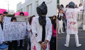 Cientos e estudiantes salieron a las calles de Puebla para exigir justicia
