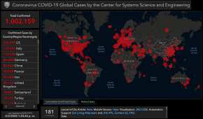 Este 2 de abril, los contagios mundiales de COVID-19 ya superaron el millón