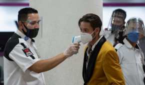 Las medidas de sanidad se implementan en el Aeropuerto Internacional de la Ciudad de México (AICM)