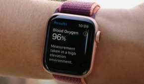 El reloj mide la oxigenación de tu sangre desde tu muñeca en tan solo 15 segundos